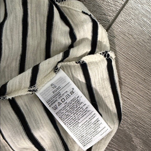 Gap stripe faux wrap dress XL - Picture 4 of 4